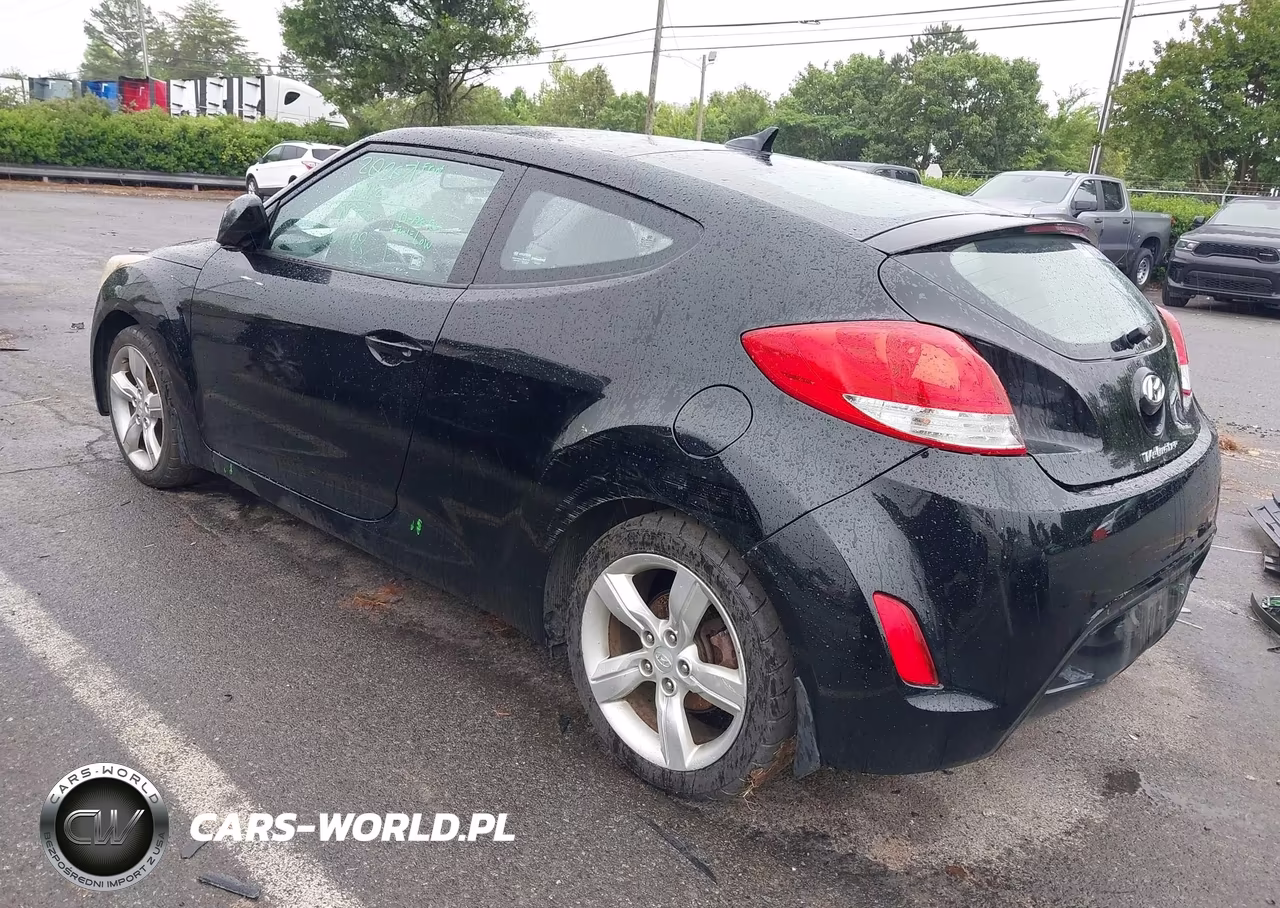2014 Hyundai Veloster Base W-Gray VIN:KMHTC6AD9EU199148 - 3