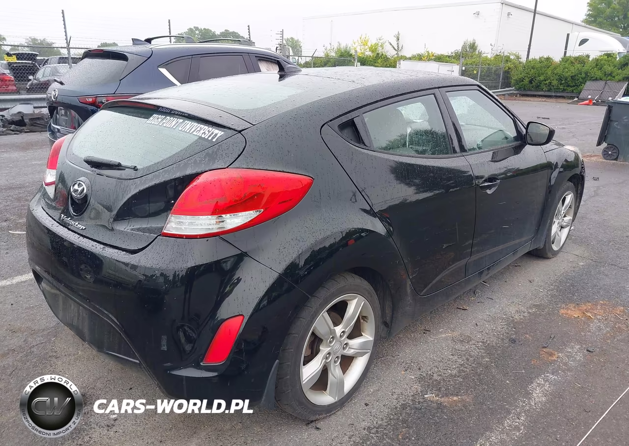 2014 Hyundai Veloster Base W-Gray VIN:KMHTC6AD9EU199148 - 4