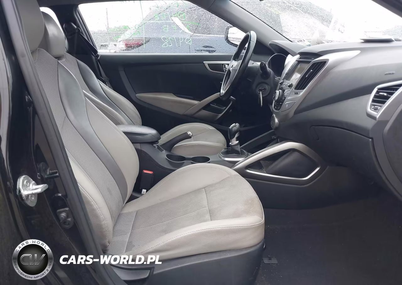 2014 Hyundai Veloster Base W-Gray VIN:KMHTC6AD9EU199148 - 5