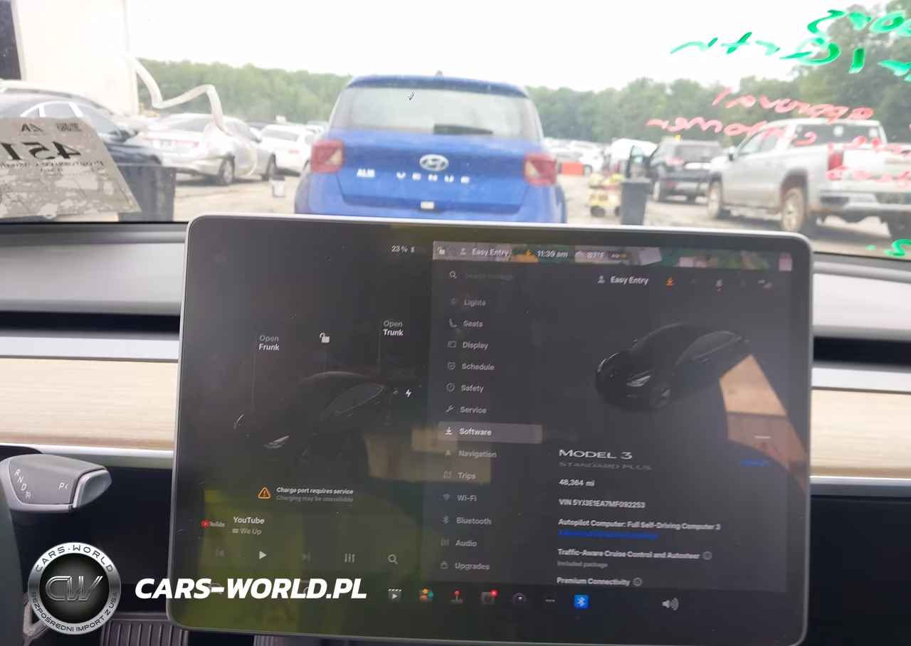 2021 Tesla Model 3 Standard Range Plus Rear-Wheel Drive VIN:5YJ3E1EA7MF092253 - 18