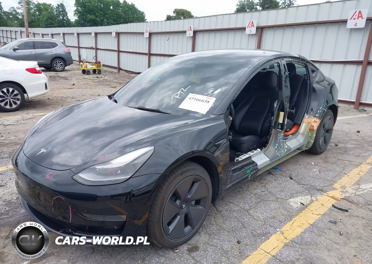 2021 Tesla Model 3 Standard Range Plus Rear-Wheel Drive VIN:5YJ3E1EA7MF092253 - 2
