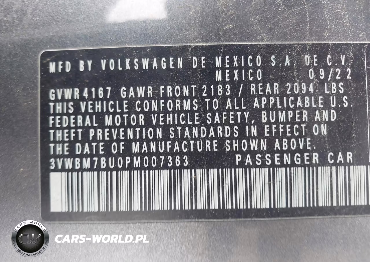 2023 Volkswagen Jetta 1.5T Sport VIN:3VWBM7BU0PM007363 - 9