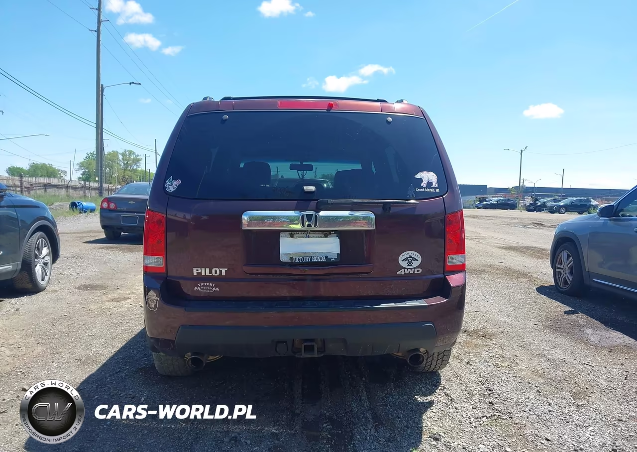 2010 Honda Pilot Ex-L VIN:5FNYF4H5XAB034653 - 16