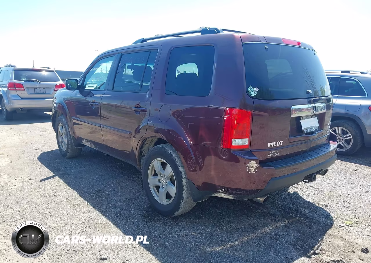 2010 Honda Pilot Ex-L VIN:5FNYF4H5XAB034653 - 3