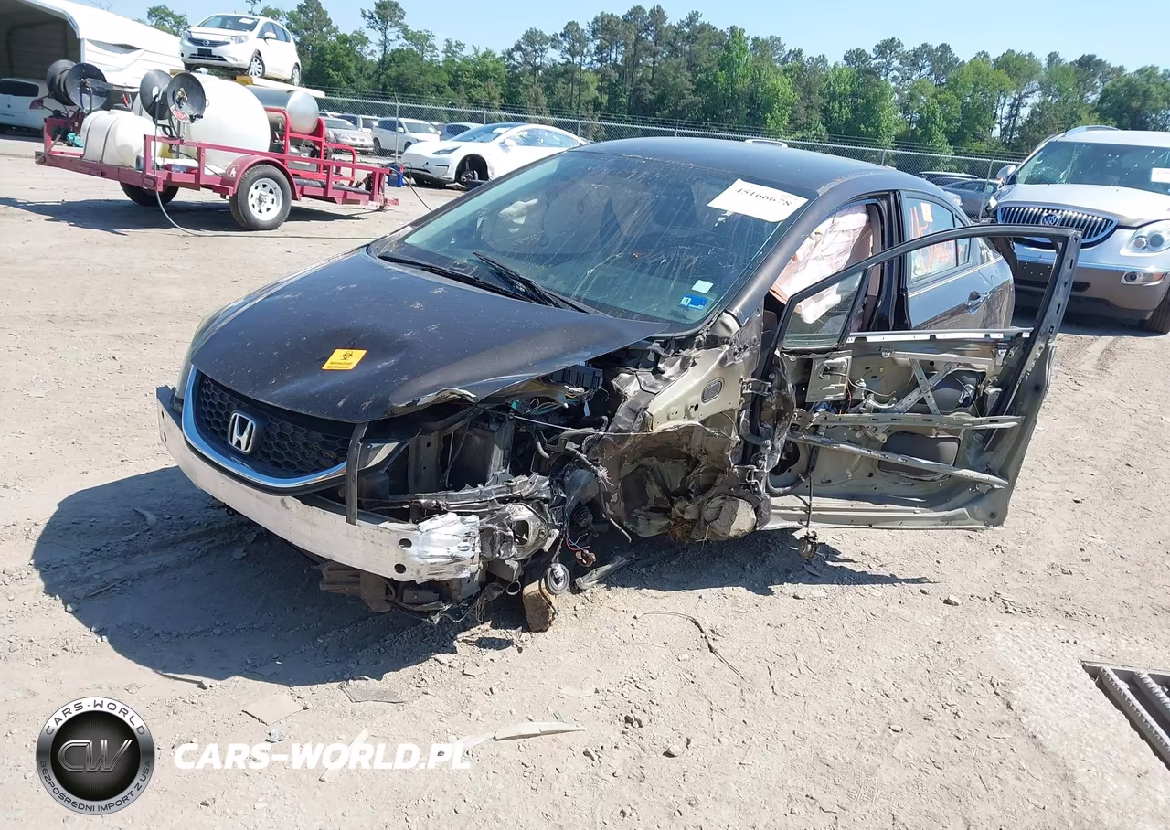 2013 Honda Civic Hf VIN:2HGFB2F62DH529500 - 2