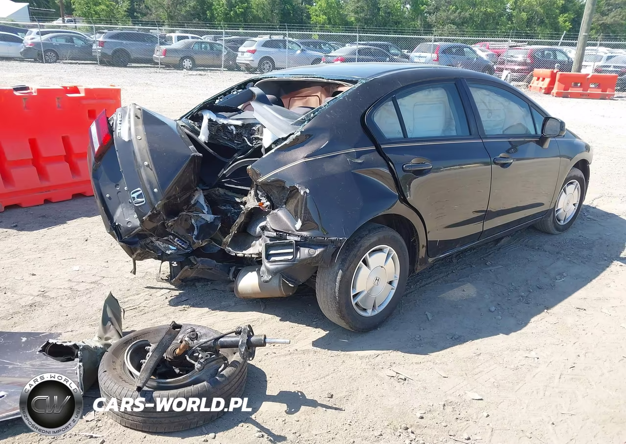 2013 Honda Civic Hf VIN:2HGFB2F62DH529500 - 4