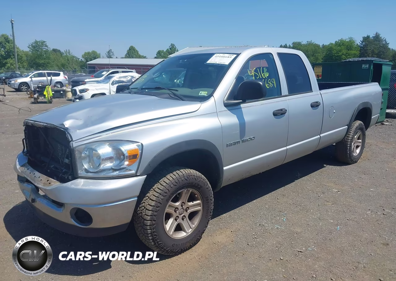2007 Dodge Ram 1500 Slt VIN:1D7HU18P27J560935 - 2
