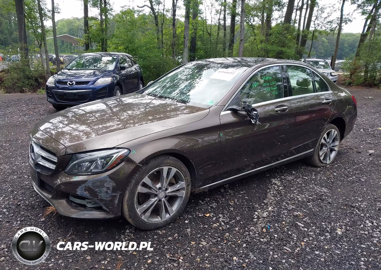 2016 Mercedes-Benz C-Class C 300 VIN:WDDWF4KBXGR140177 - 2