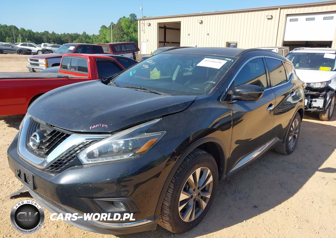 2018 Nissan Murano Sv VIN:5N1AZ2MG4JN116203 - 2