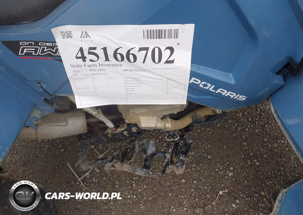 2021 Polaris Sportsman 450 H.o. Eps VIN:4XASEE500MA281854 - 15