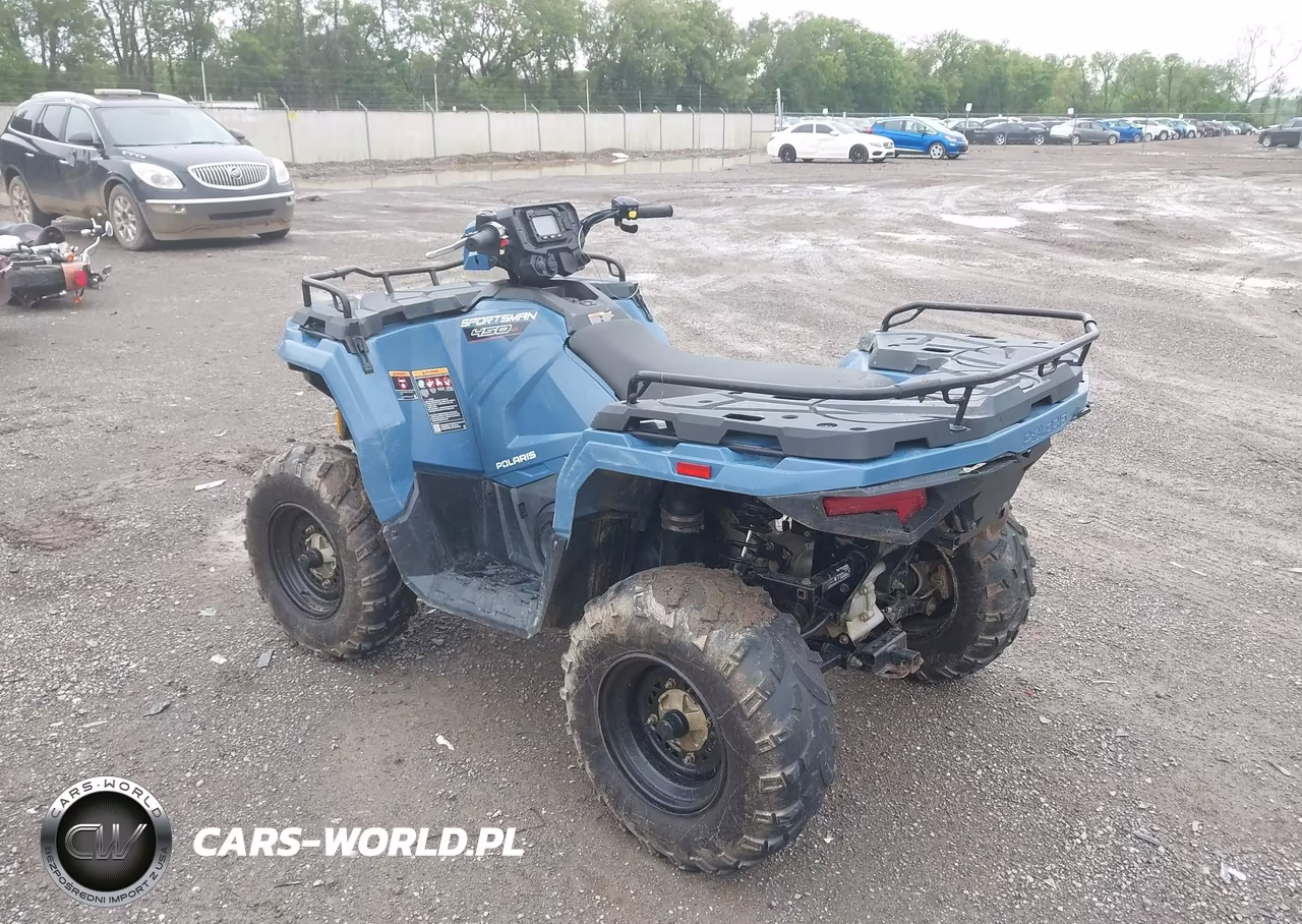2021 Polaris Sportsman 450 H.o. Eps VIN:4XASEE500MA281854 - 3