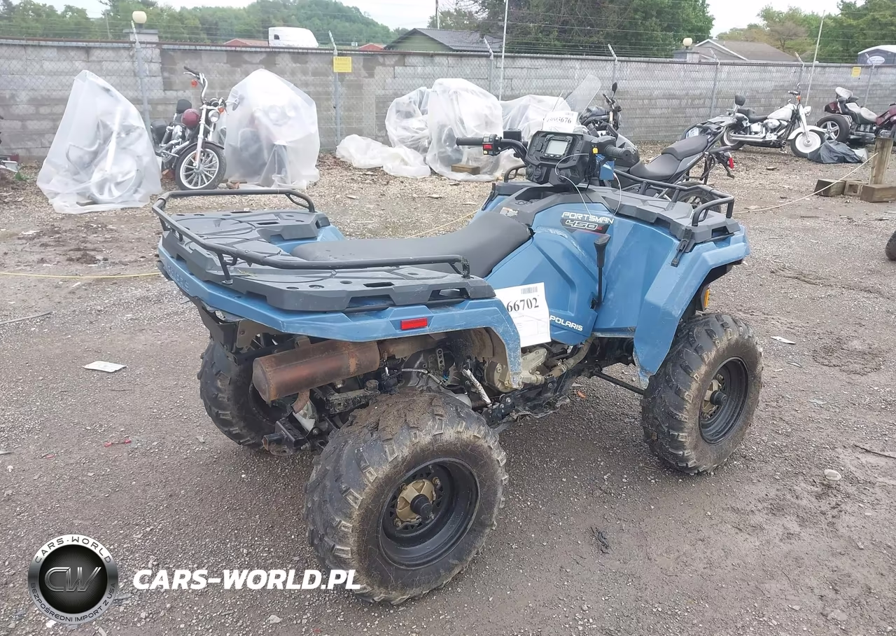 2021 Polaris Sportsman 450 H.o. Eps VIN:4XASEE500MA281854 - 4