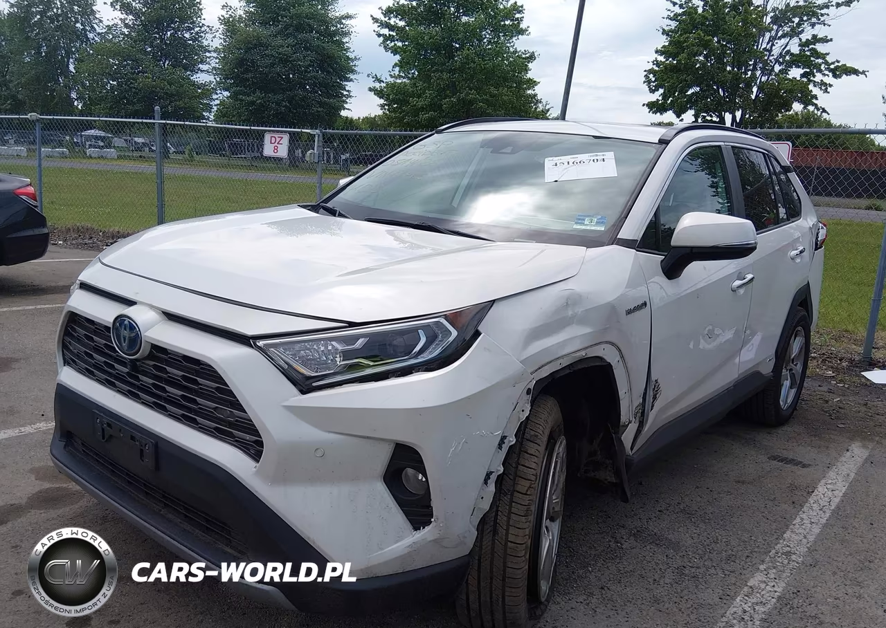 2020 Toyota Rav4 Hybrid Limited VIN:2T3DWRFV7LW080713 - 2