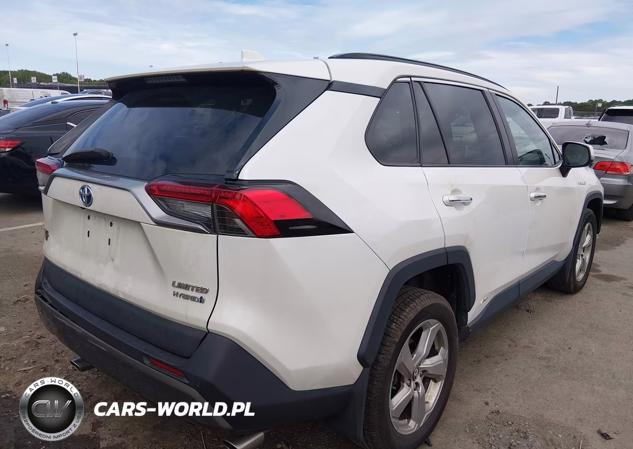 2020 Toyota Rav4 Hybrid Limited VIN:2T3DWRFV7LW080713 - 4