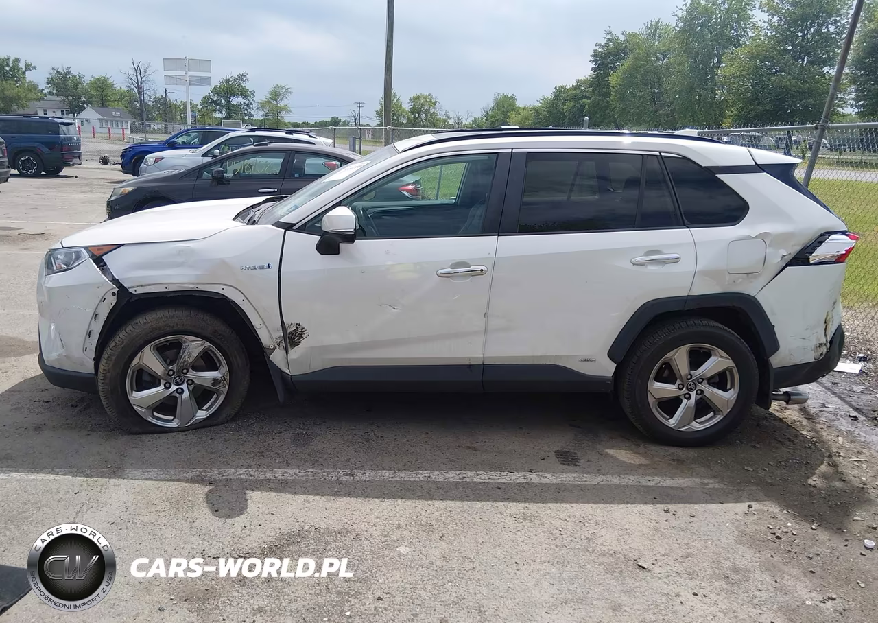 2020 Toyota Rav4 Hybrid Limited VIN:2T3DWRFV7LW080713 - 6