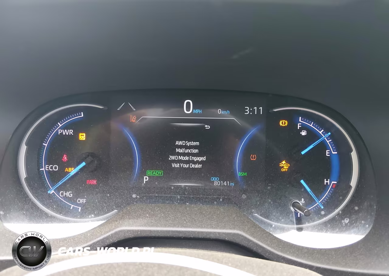 2020 Toyota Rav4 Hybrid Limited VIN:2T3DWRFV7LW080713 - 7