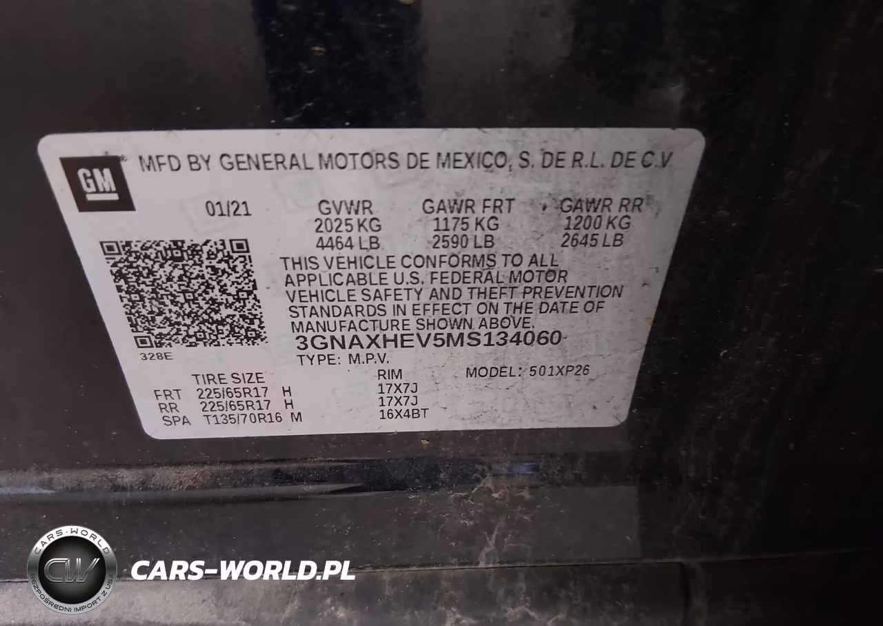 2021 Chevrolet Equinox Fwd Ls VIN:3GNAXHEV5MS134060 - 9