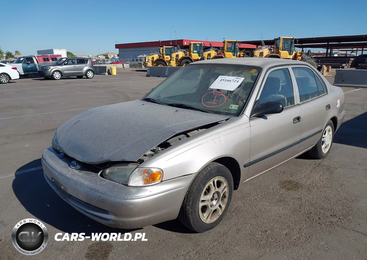 2002 Chevrolet Prizm VIN:1Y1SK52882Z423986 - 2