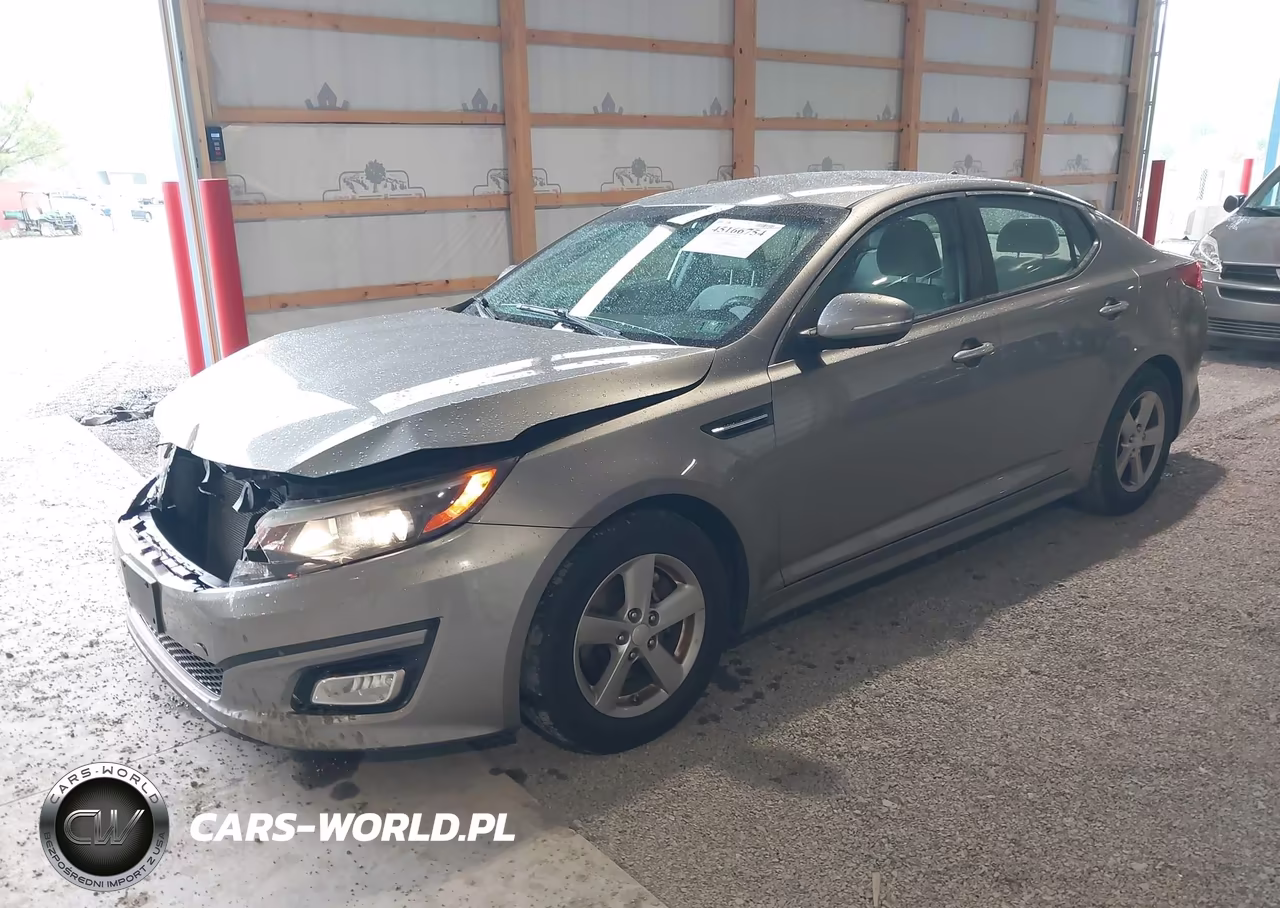 2015 Kia Optima Lx VIN:5XXGM4A77FG372612 - 2
