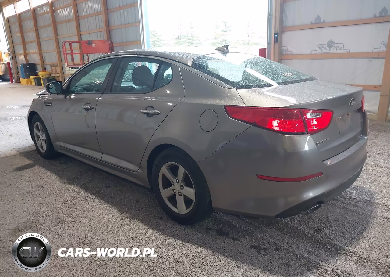 2015 Kia Optima Lx VIN:5XXGM4A77FG372612 - 3