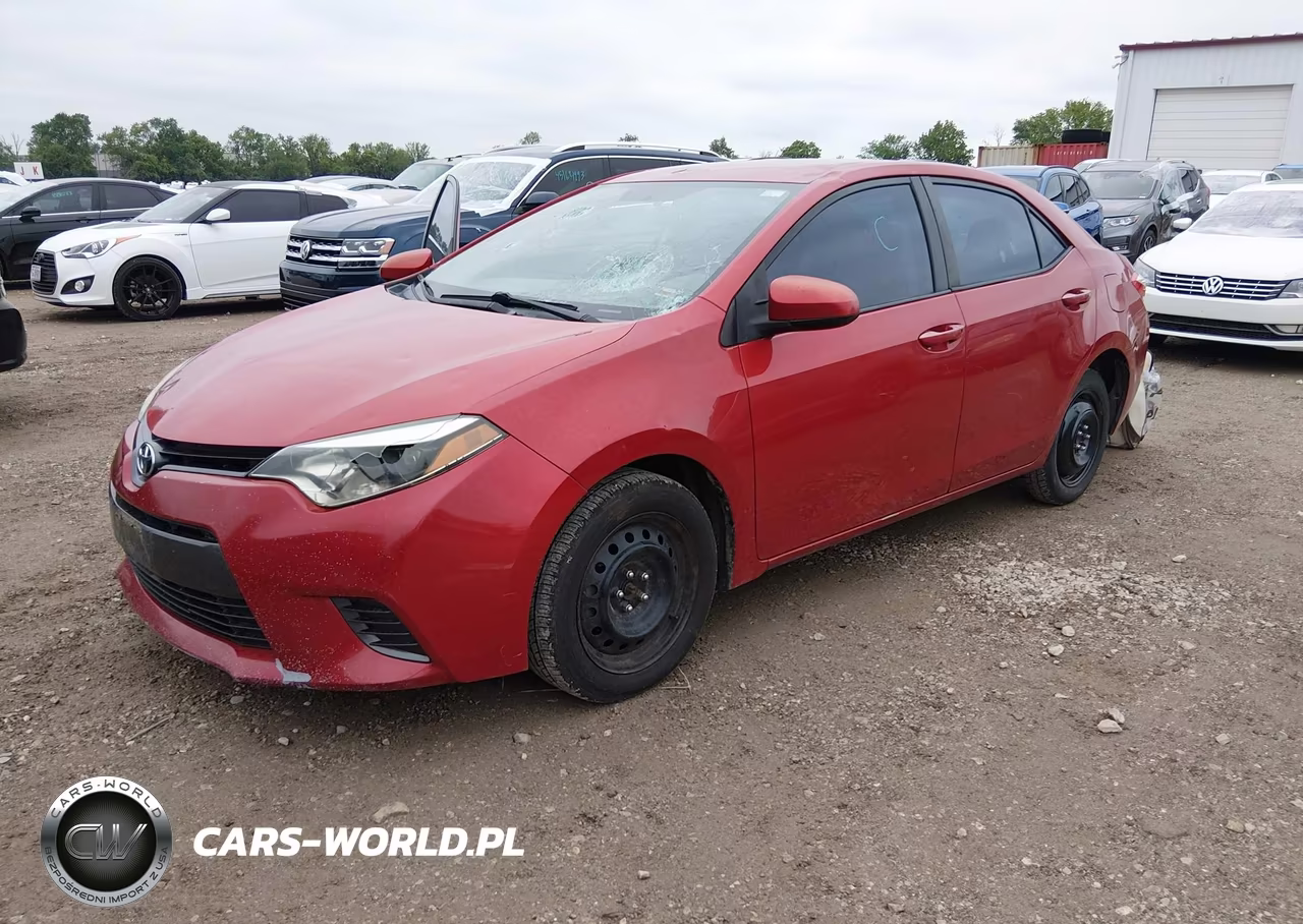 2015 Toyota Corolla Le VIN:5YFBURHE5FP281549 - 2