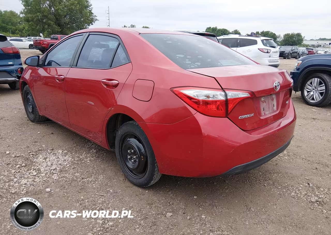 2015 Toyota Corolla Le VIN:5YFBURHE5FP281549 - 3