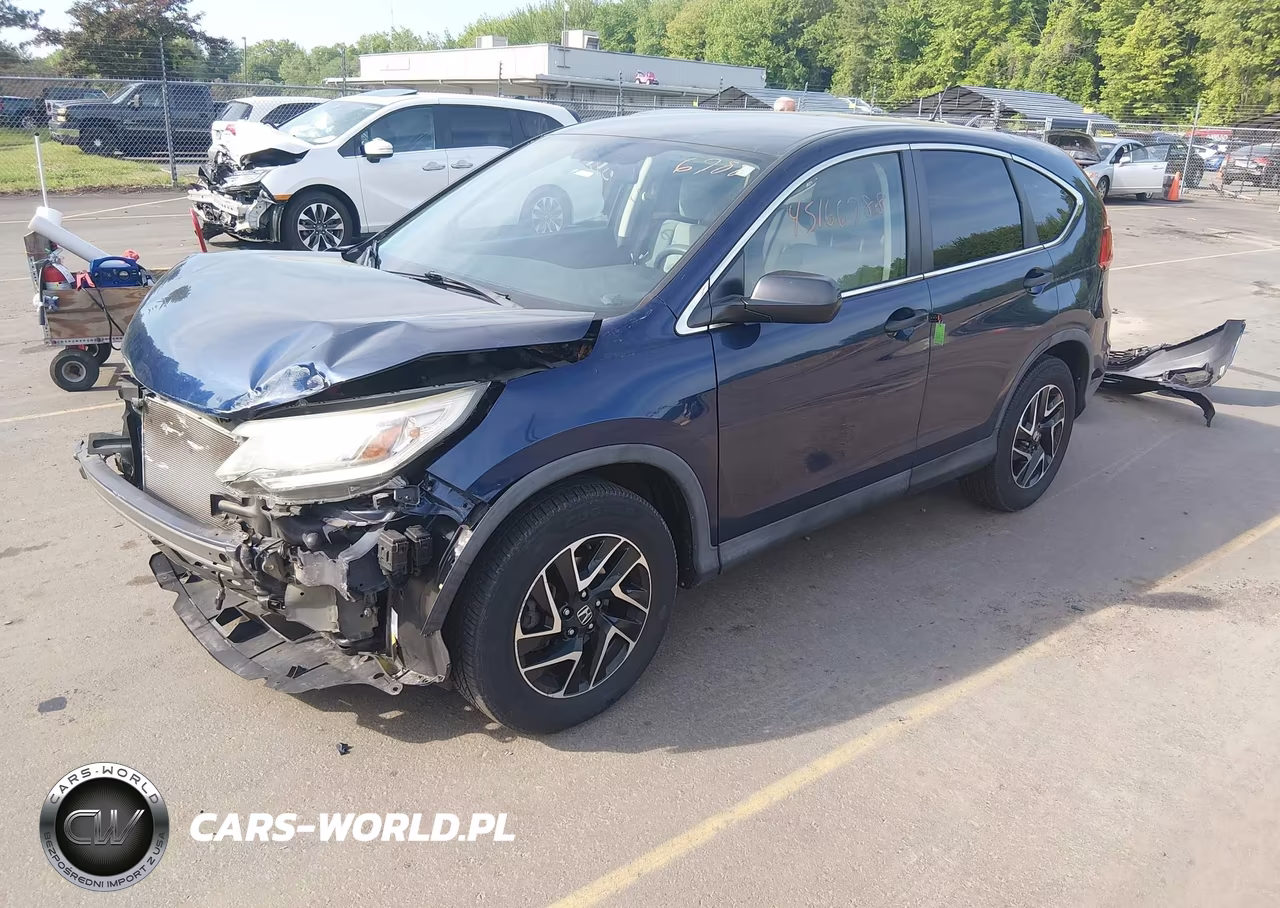 2016 Honda Cr-V Se VIN:5J6RM4H42GL051433 - 2