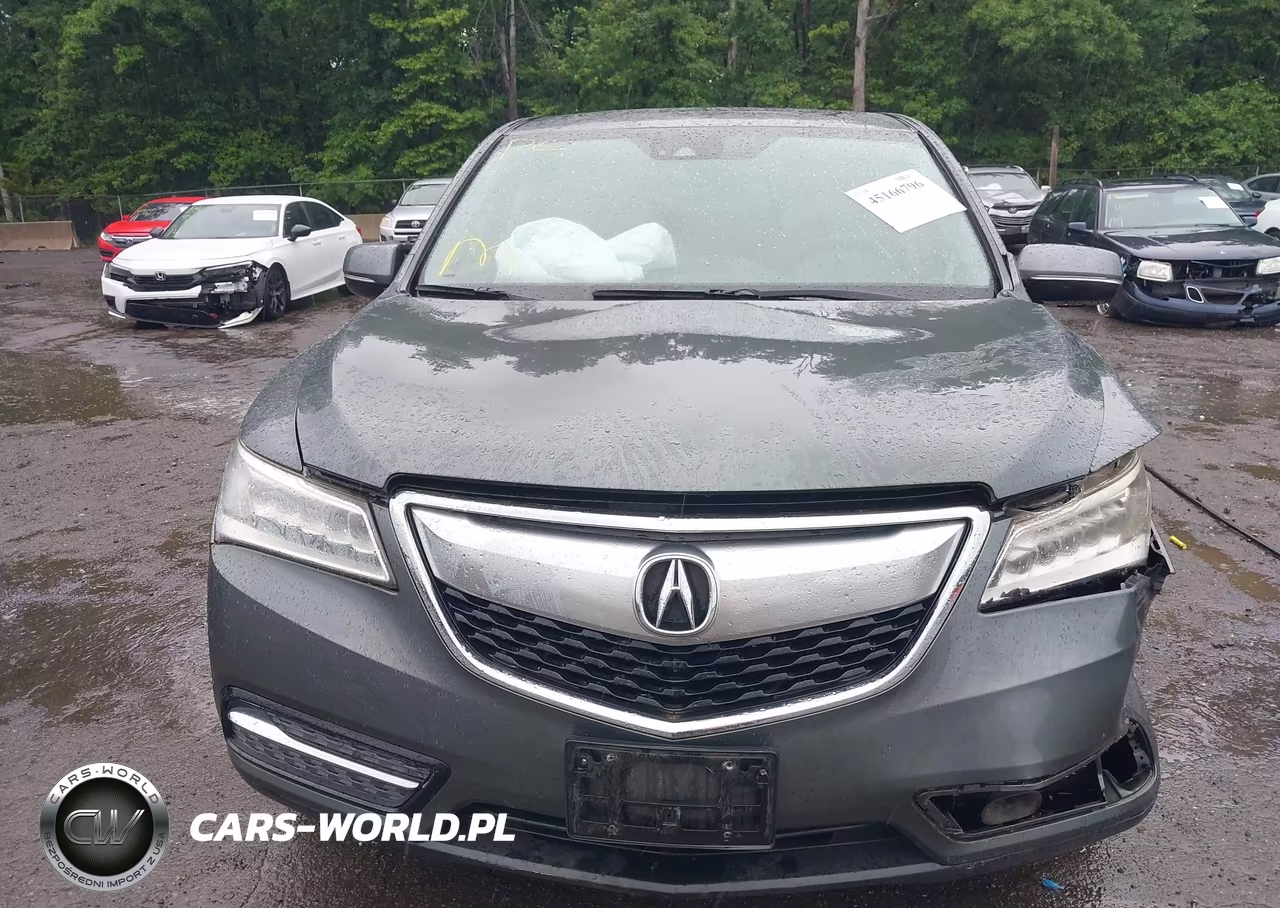 2016 Acura Mdx VIN:5FRYD4H47GB030449 - 12