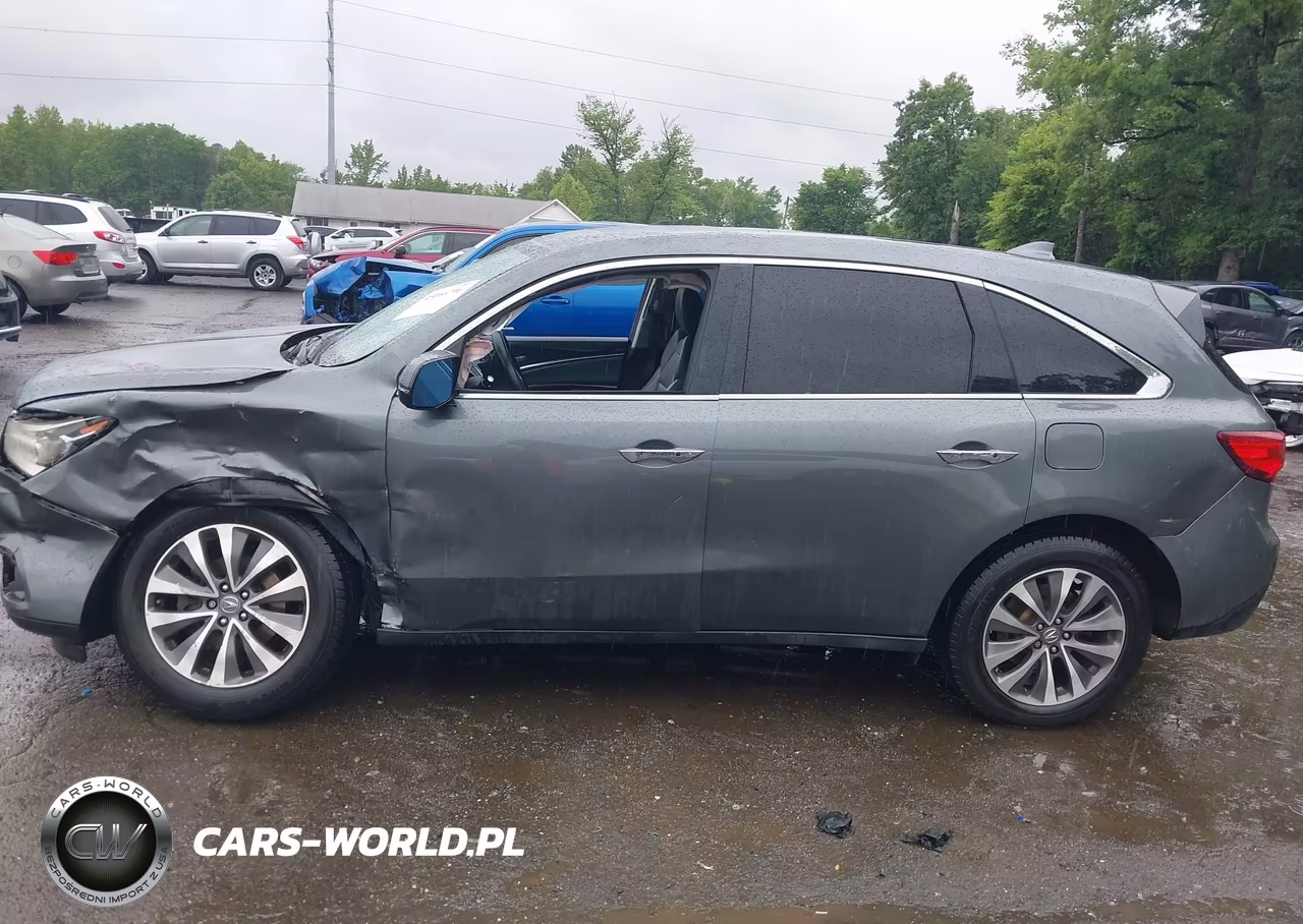 2016 Acura Mdx VIN:5FRYD4H47GB030449 - 14