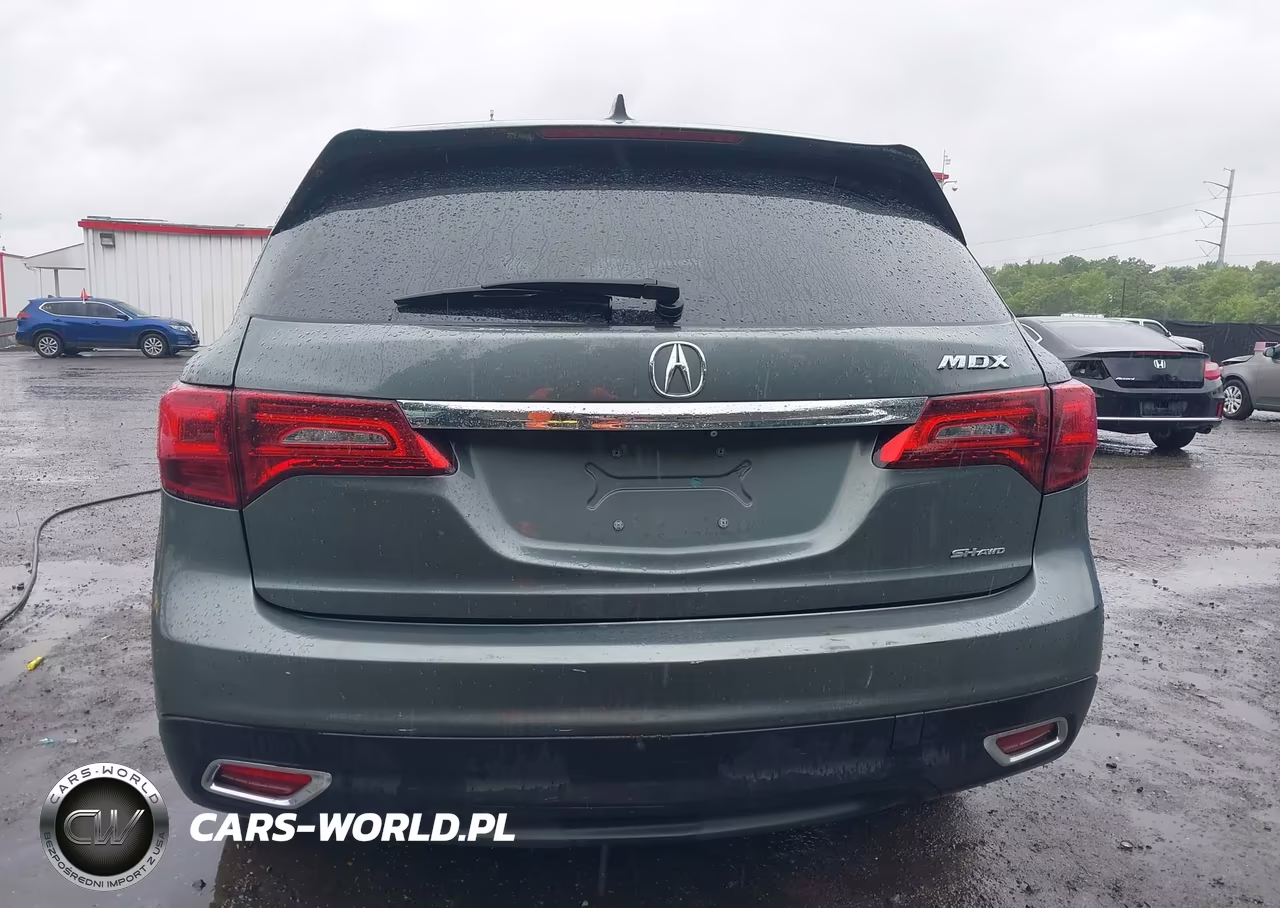2016 Acura Mdx VIN:5FRYD4H47GB030449 - 16