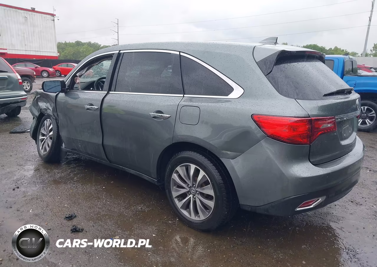 2016 Acura Mdx VIN:5FRYD4H47GB030449 - 3