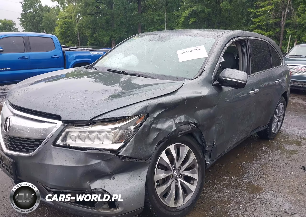 2016 Acura Mdx VIN:5FRYD4H47GB030449 - 6