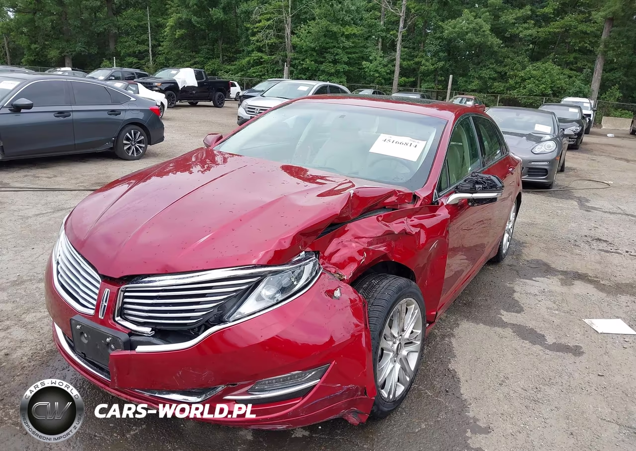 2015 Lincoln Mkz VIN:3LN6L2G93FR612067 - 2