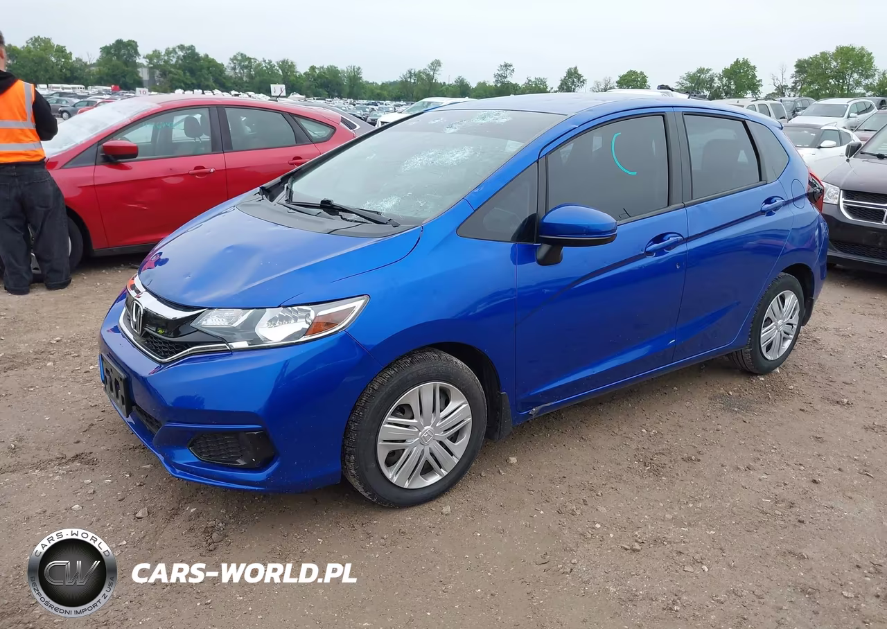 2019 Honda Fit Lx VIN:3HGGK5H42KM751910 - 2