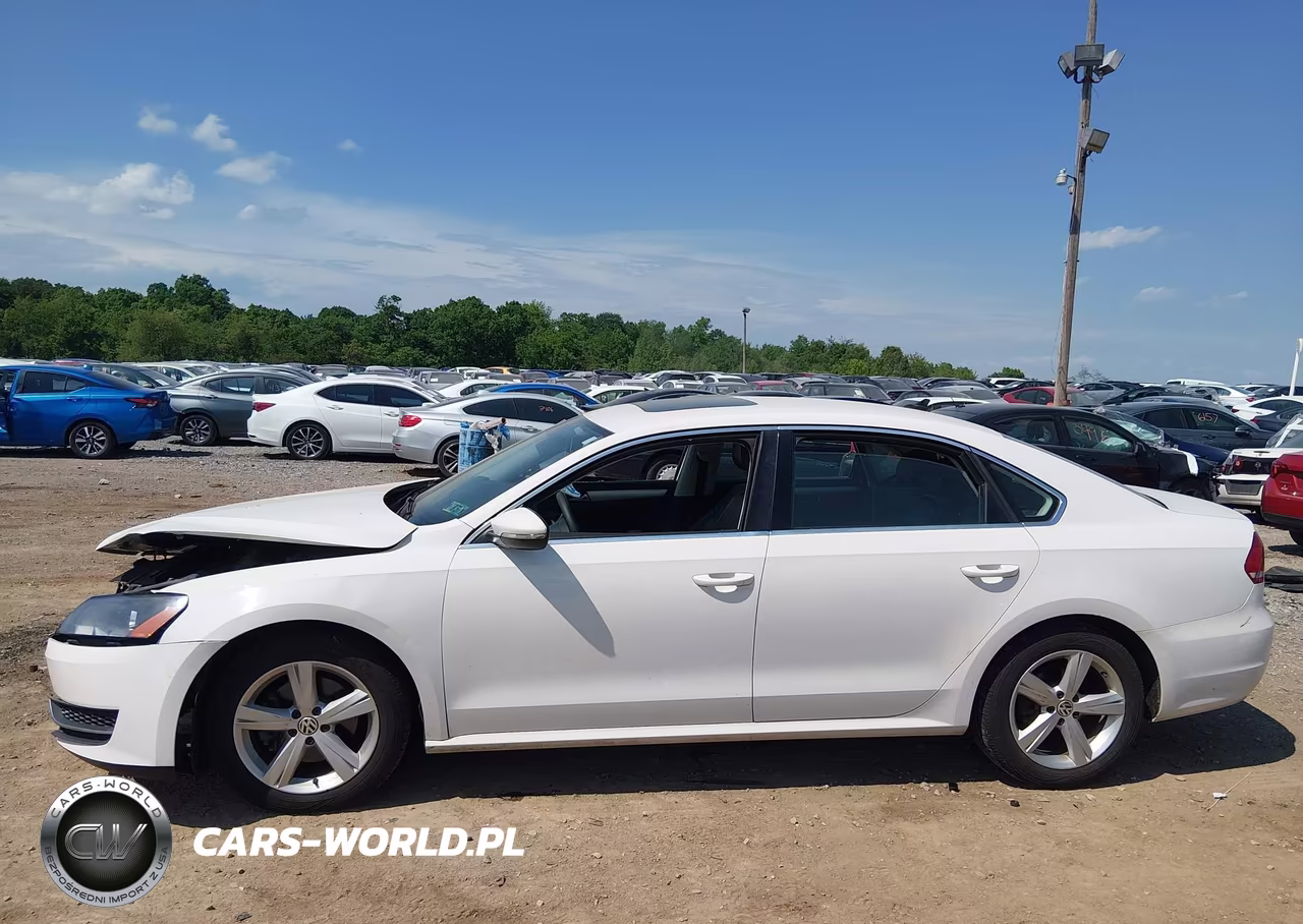 2012 Volkswagen Passat 2.5L Se VIN:1VWBP7A38CC089239 - 14