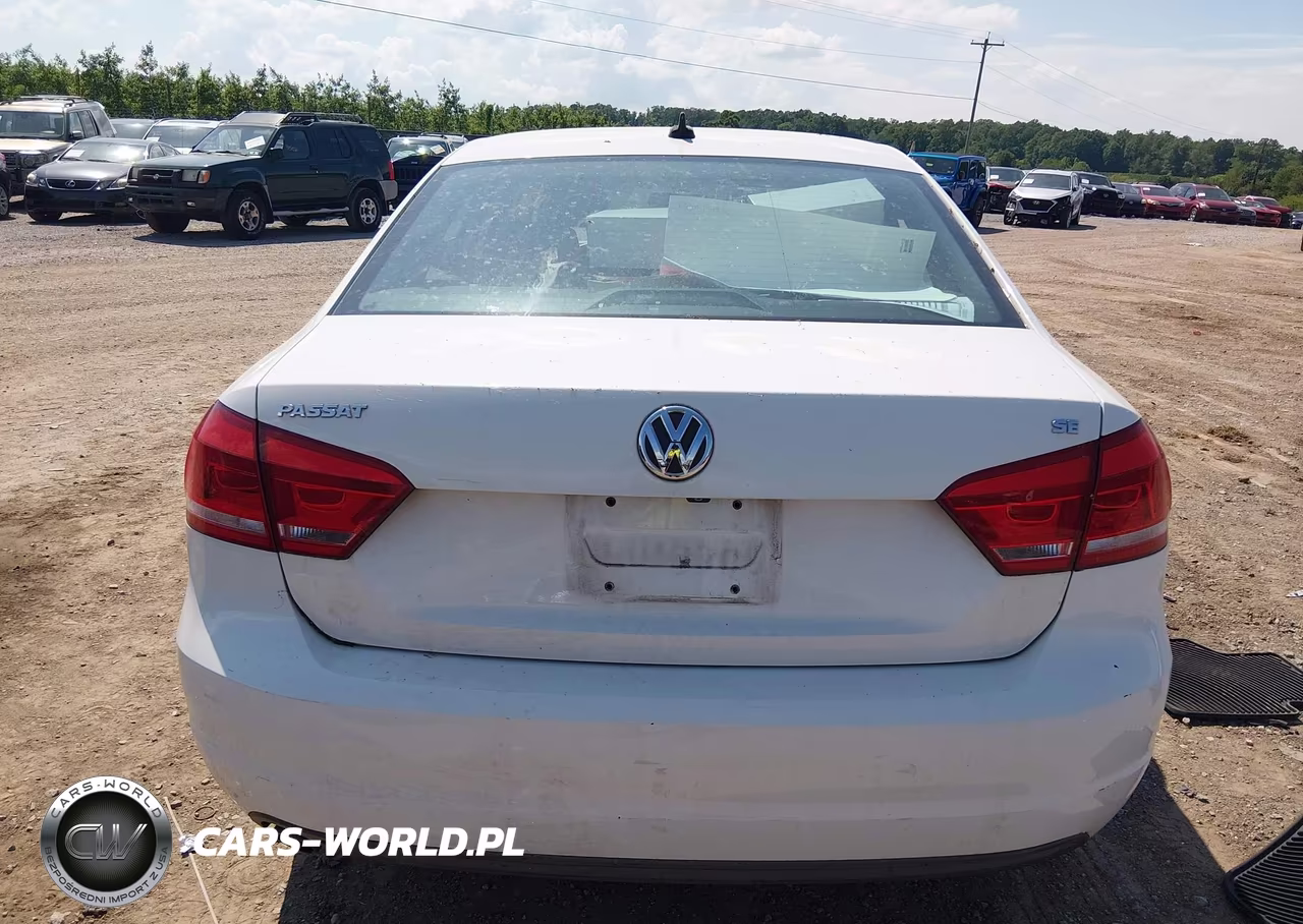 2012 Volkswagen Passat 2.5L Se VIN:1VWBP7A38CC089239 - 16