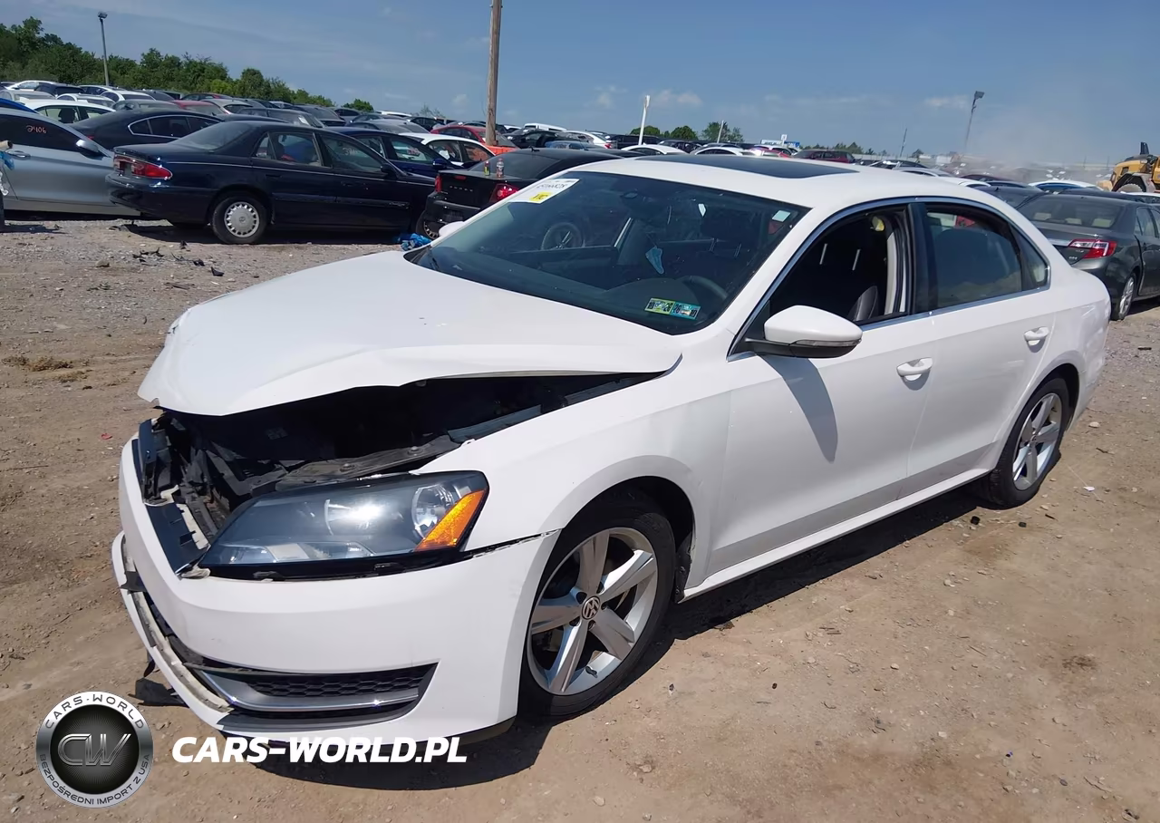 2012 Volkswagen Passat 2.5L Se VIN:1VWBP7A38CC089239 - 2