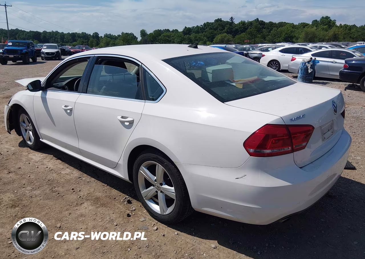 2012 Volkswagen Passat 2.5L Se VIN:1VWBP7A38CC089239 - 3