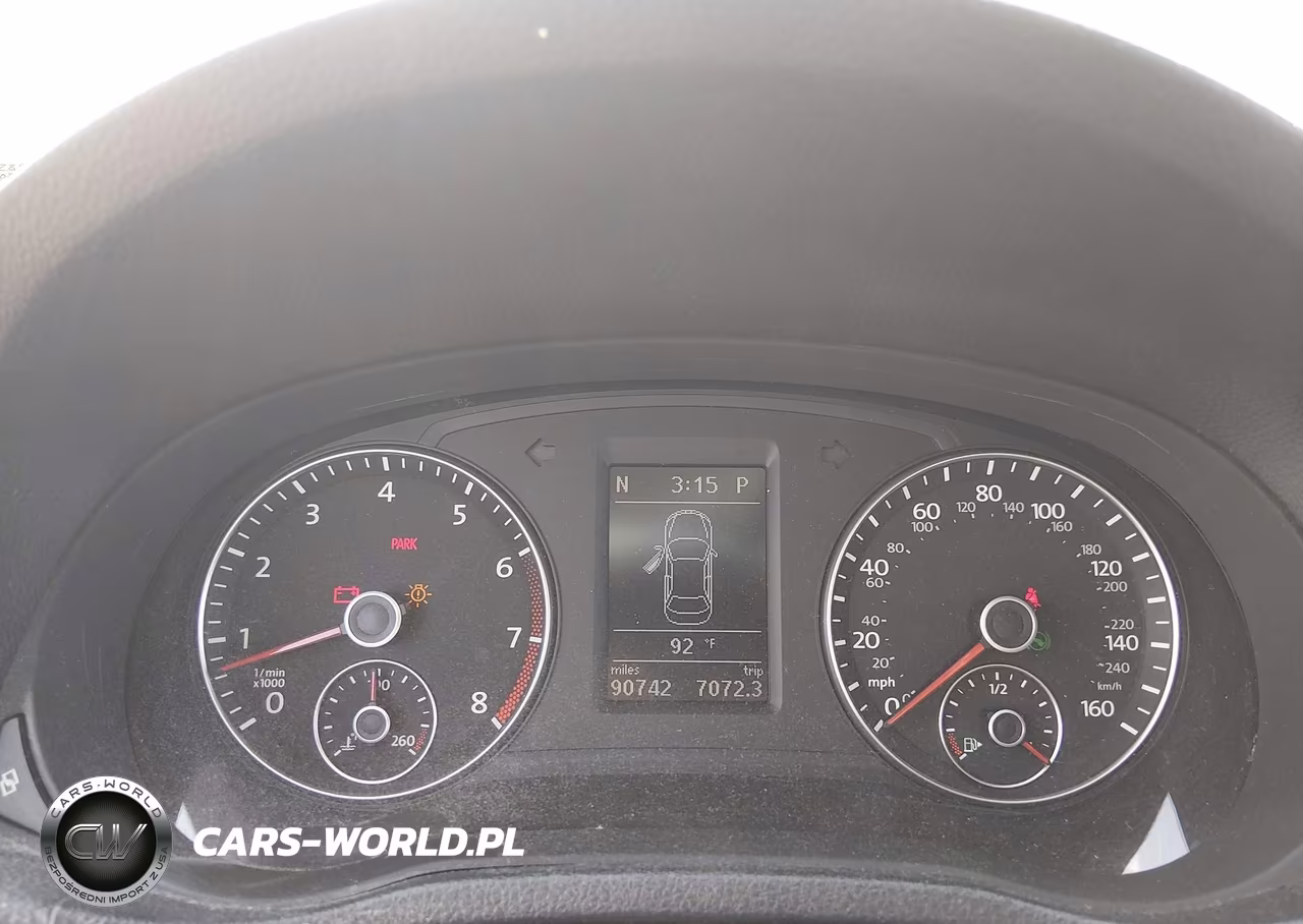 2012 Volkswagen Passat 2.5L Se VIN:1VWBP7A38CC089239 - 7
