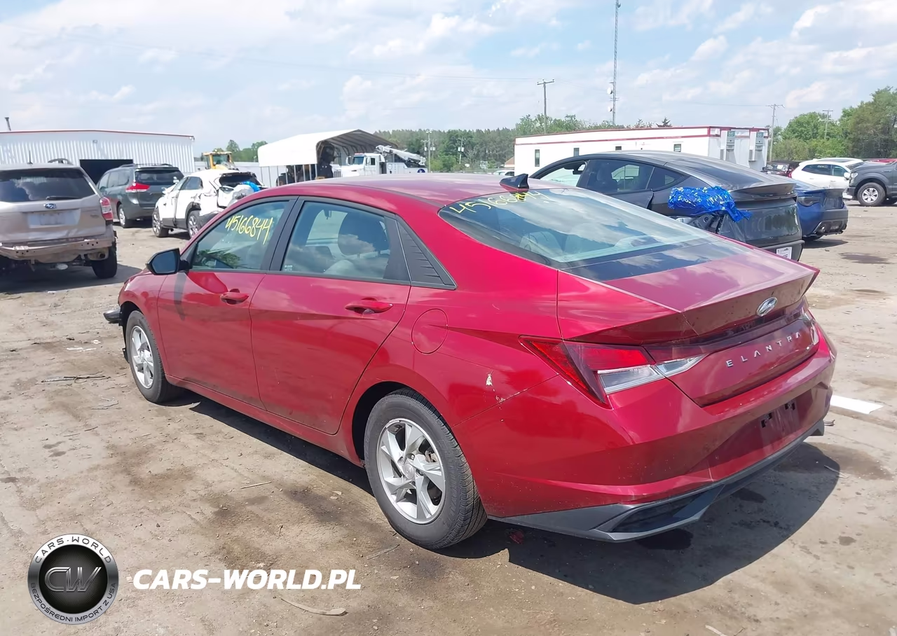 2023 Hyundai Elantra Se VIN:KMHLL4AG4PU578589 - 3