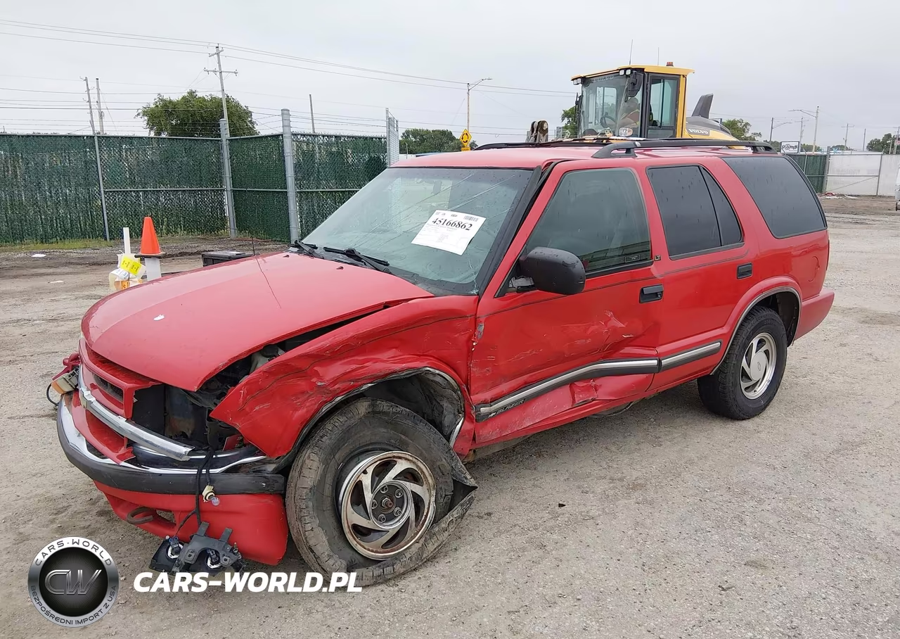 2000 Chevrolet Blazer Lt VIN:1GNDT13W9Y2139422 - 2