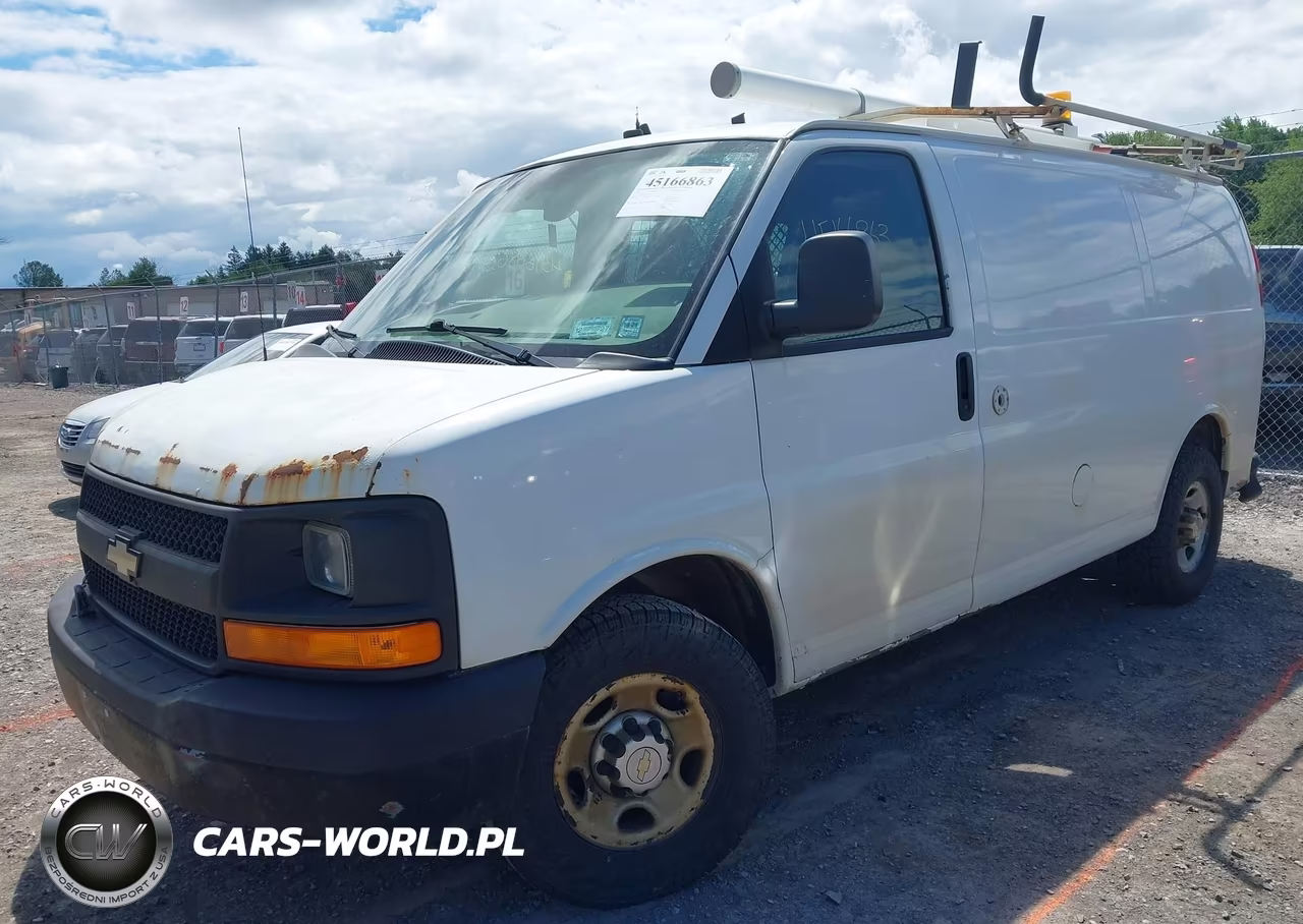 2011 Chevrolet Express 2500 Work Van VIN:1GCWGFCA2B1178776 - 2