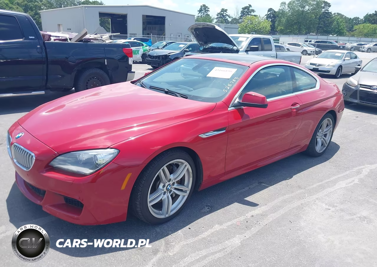 2012 BMW 650I VIN:WBALX3C59CC528783 - 2