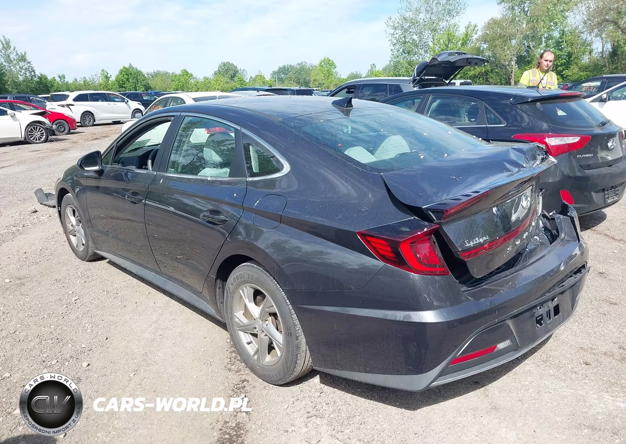 2022 Hyundai Sonata Se VIN:5NPEG4JA0NH134761 - 3