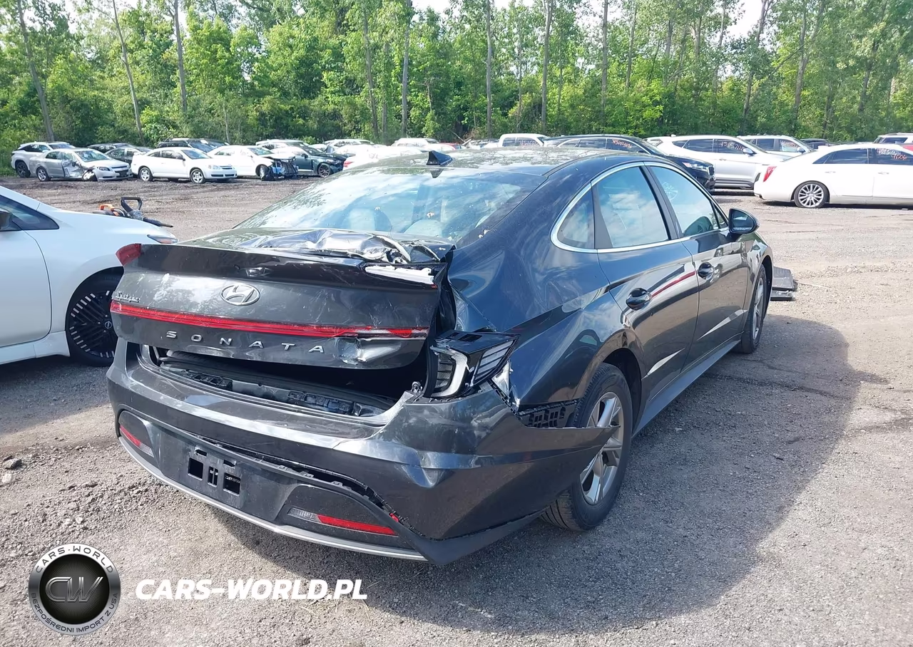 2022 Hyundai Sonata Se VIN:5NPEG4JA0NH134761 - 4