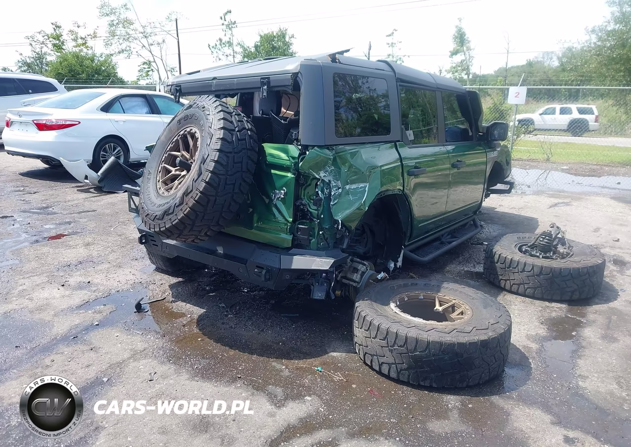 2023 Ford Bronco Everglades VIN:1FMEE5DH9PLB22512 - 4