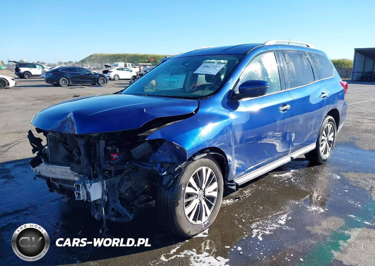 2017 Nissan Pathfinder Sv VIN:5N1DR2MM8HC657487 - 2