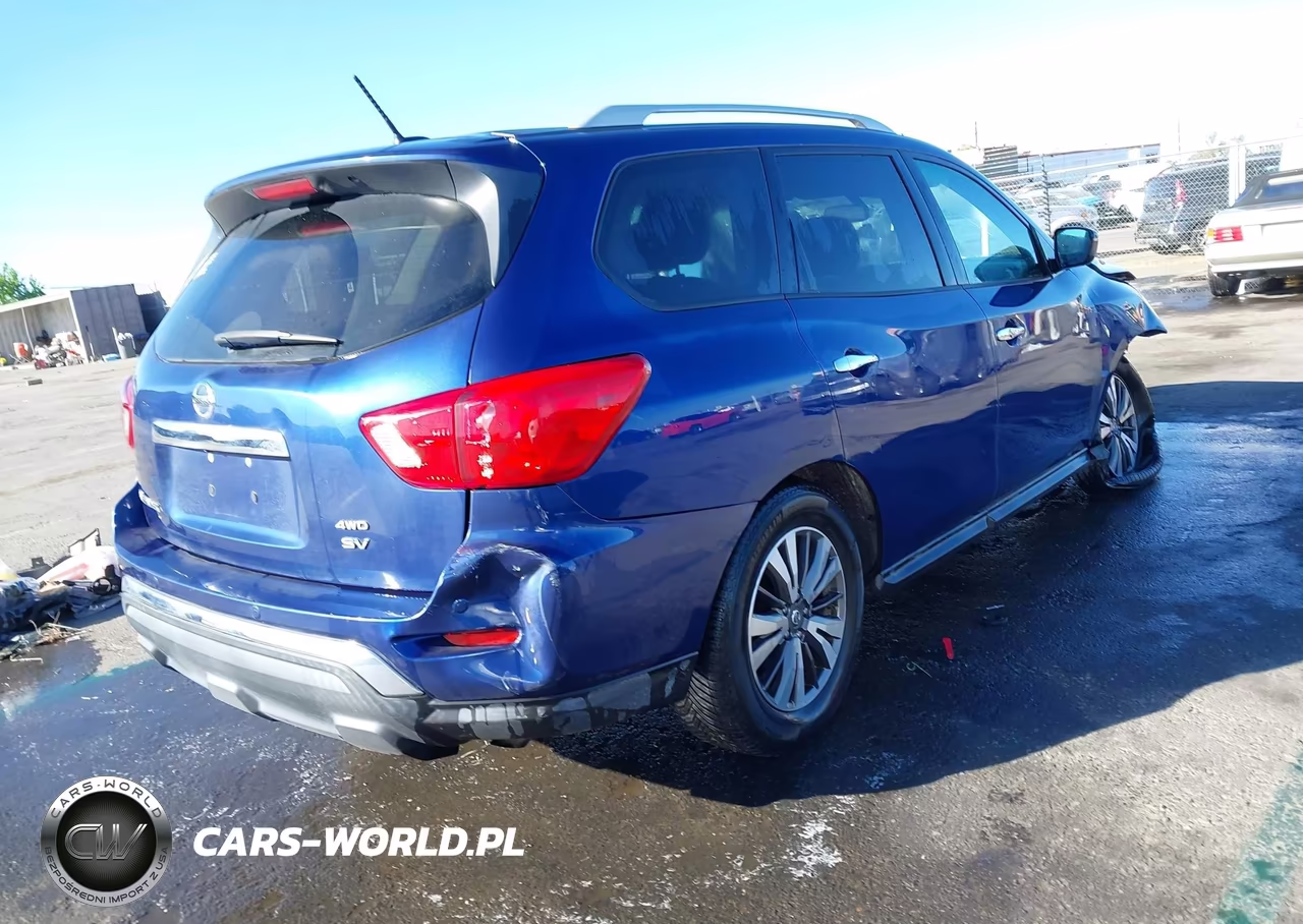 2017 Nissan Pathfinder Sv VIN:5N1DR2MM8HC657487 - 4