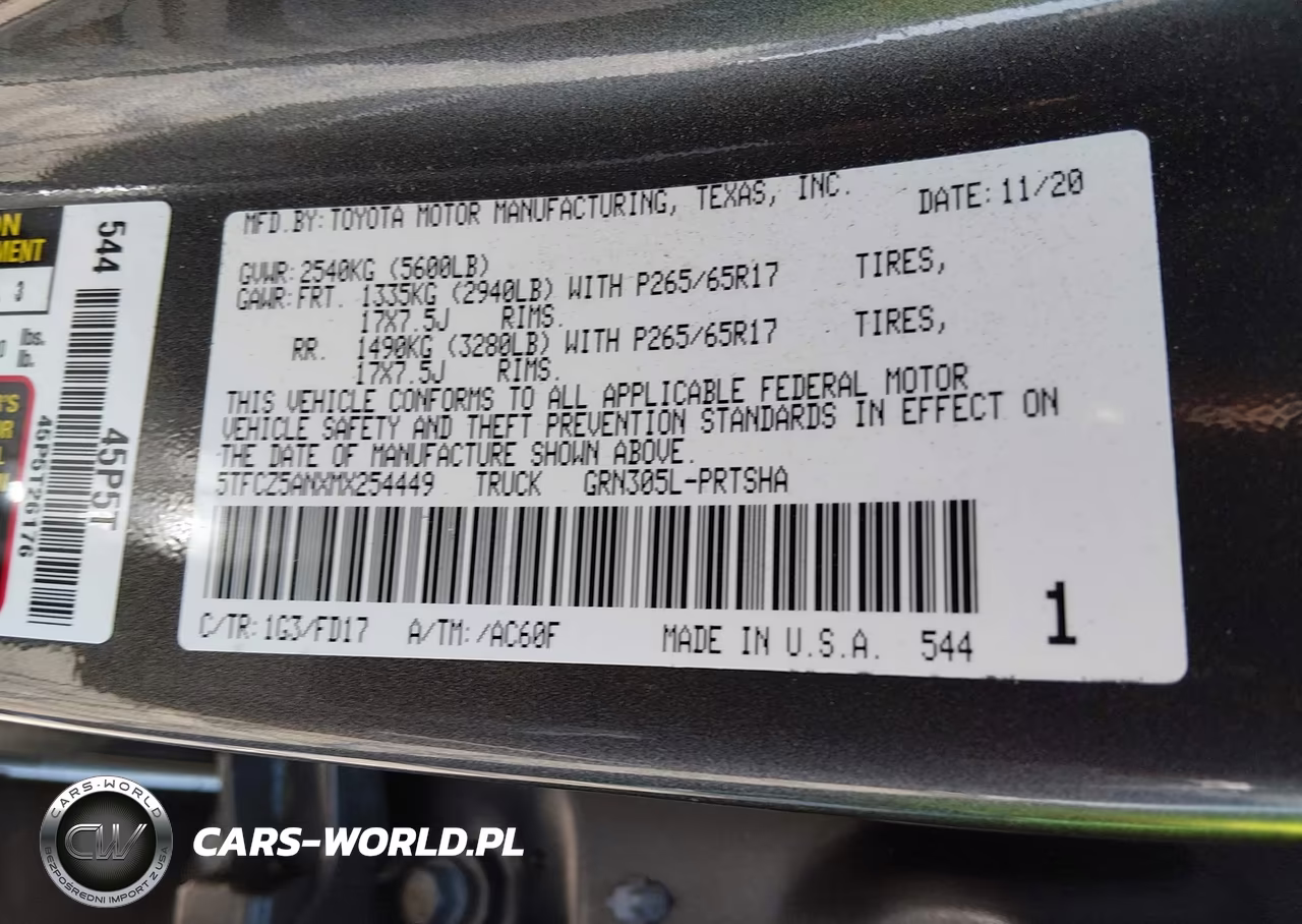 2021 Toyota Tacoma Trd Sport VIN:5TFCZ5ANXMX254449 - 9