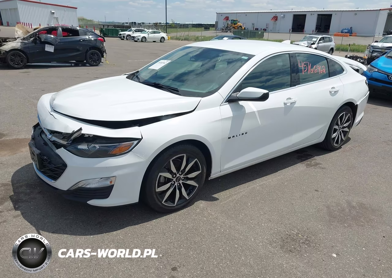 2021 Chevrolet Malibu Fwd Rs VIN:1G1ZG5ST6MF027254 - 2